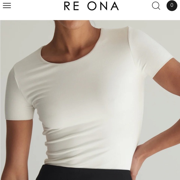 RE ONA Signature Crewneck T-shirt - Picture 4 of 4